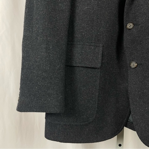 Vintage Benchley Ltd. Size 44 100% Wool 2 Button Blazer Sport Coat Office - Picture 4 of 10